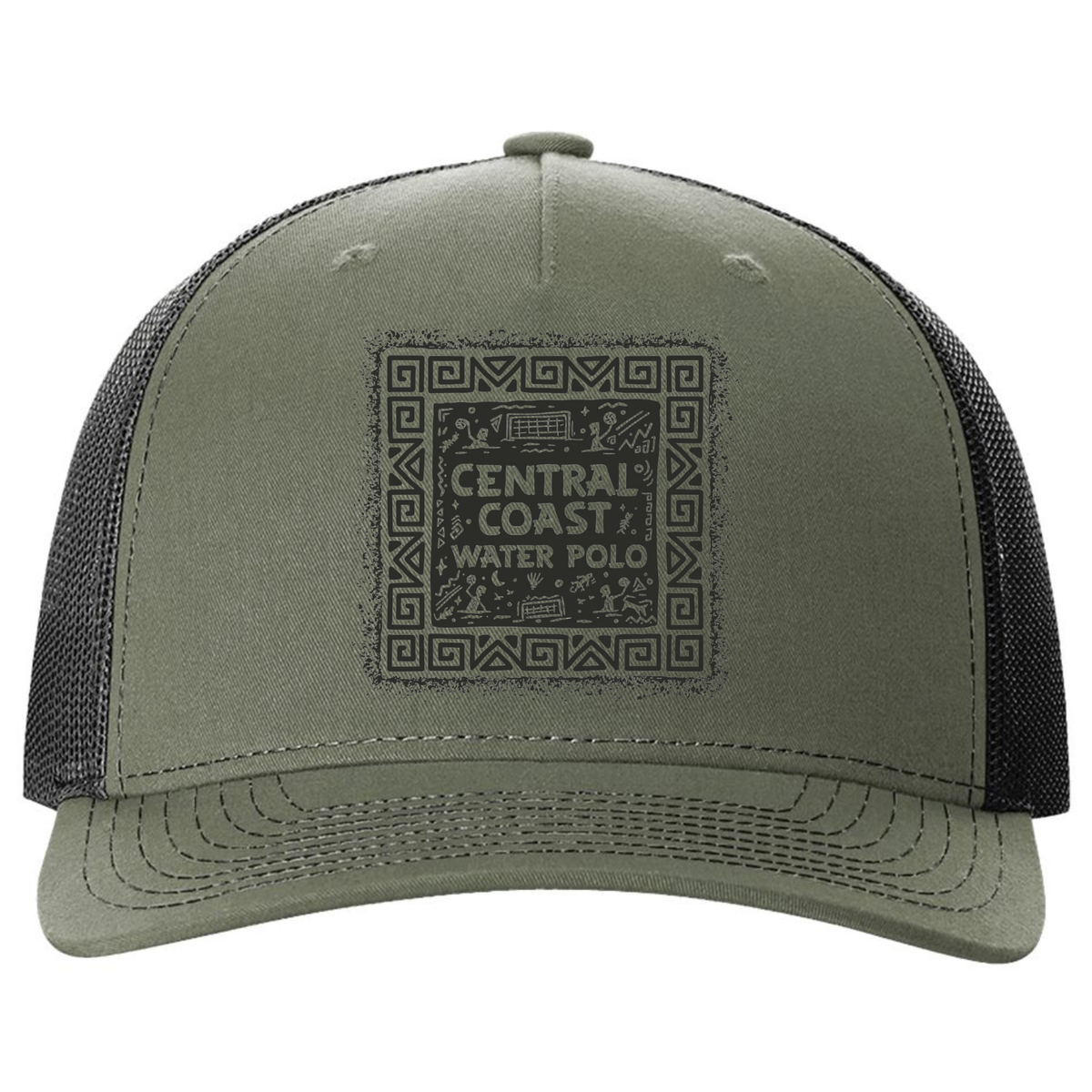 CCWP 2026 J.O. Richardson 5 Panel Trucker - Loden Green/Black