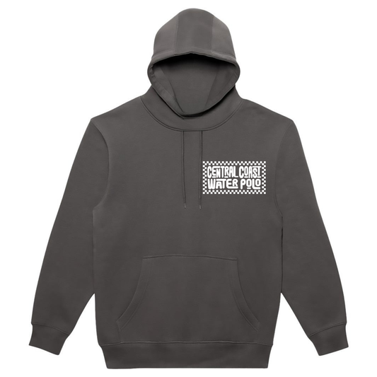 CCWP Checker Logo Hoodie - Charcoal