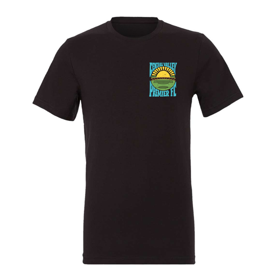 CVP Sunset Logo T-Shirt - Vintage Black