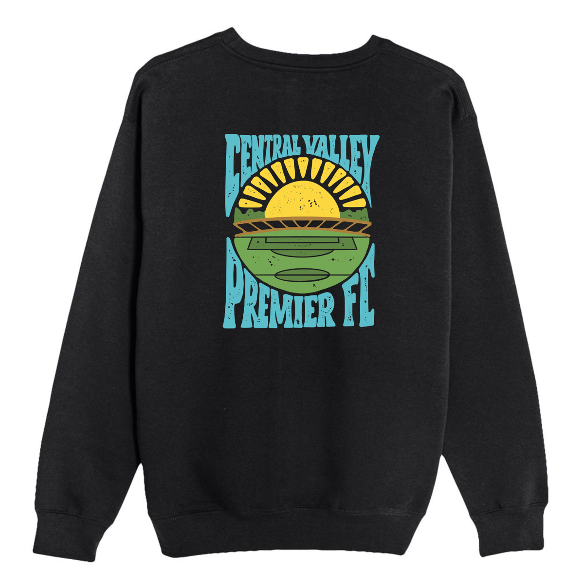YOUTH CVP Sunset logo Crewneck - Black