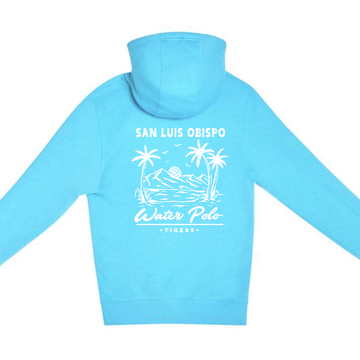 SLO Polo Paradise Hoodie - Ocean Blue