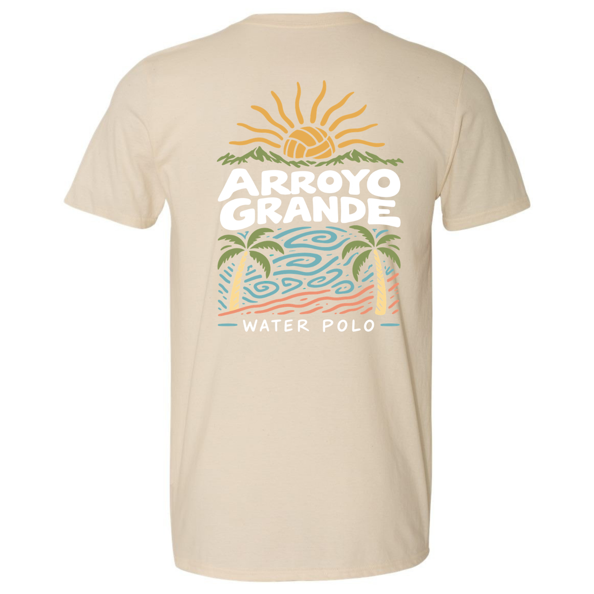 AGWP Polo Ball Sun Tee - Natural