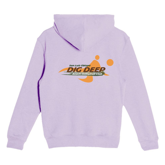 YOUTH Dig Deep Logo Hoodie - Lilac