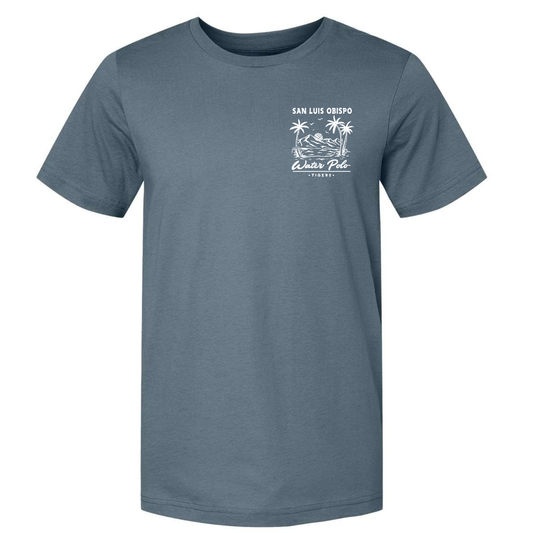 SLO Water Polo Paradise Tee - Slate