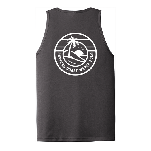 Adult CCWP Circle Logo Dri Fit Tank - Iron Grey