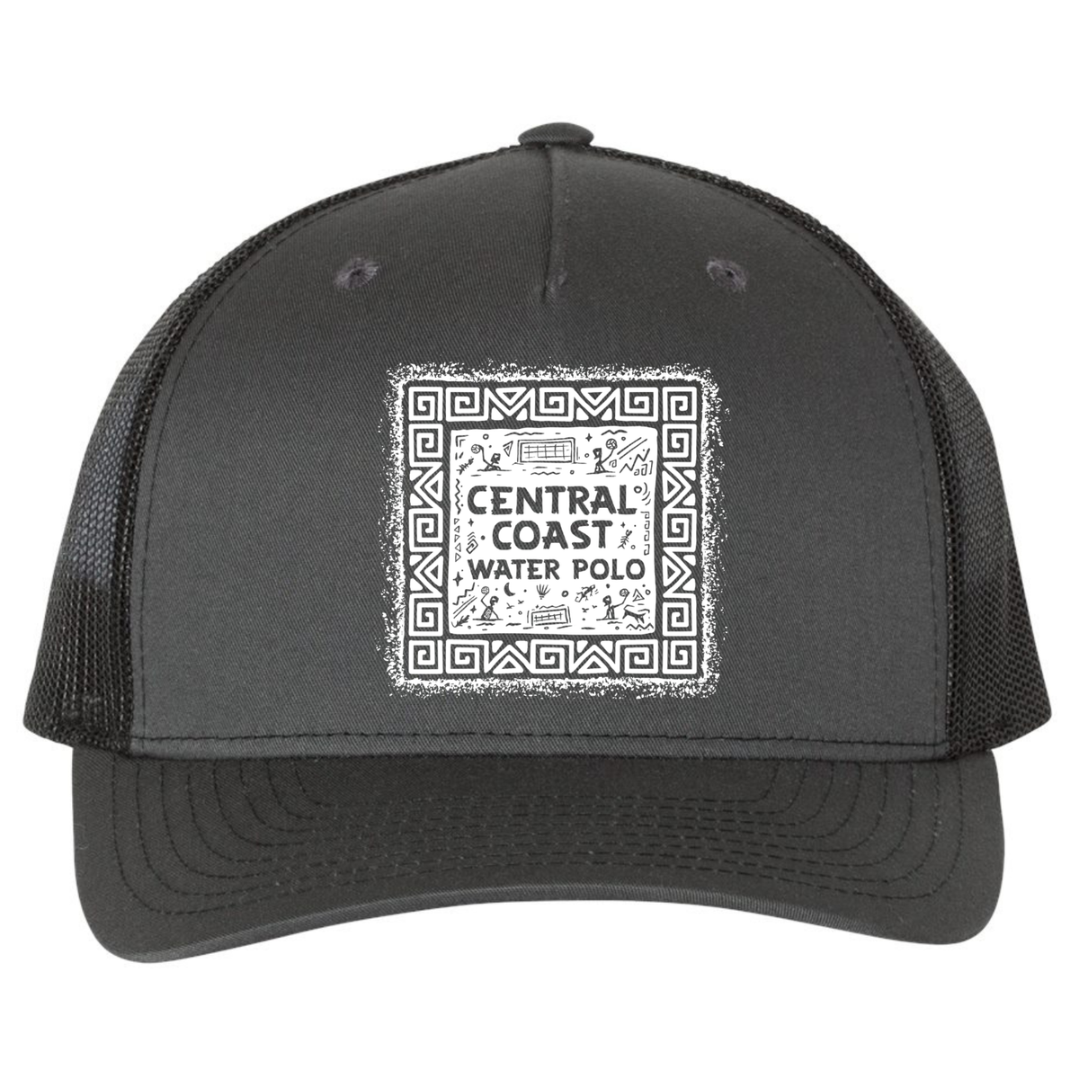 CCWP 2026 J.O. Richardson 5 Panel Trucker - Charcoal/Black