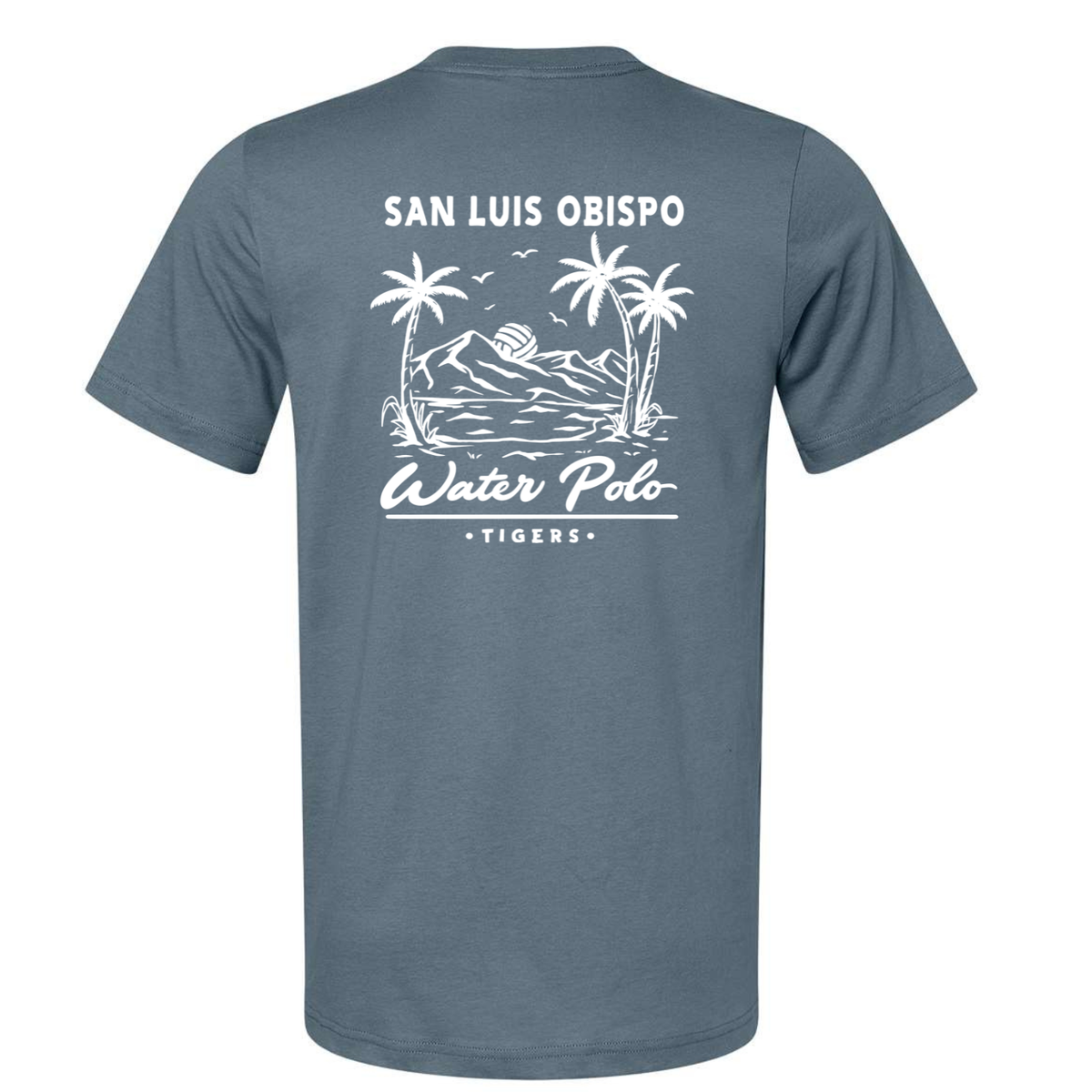 SLO Water Polo Paradise Tee - Slate
