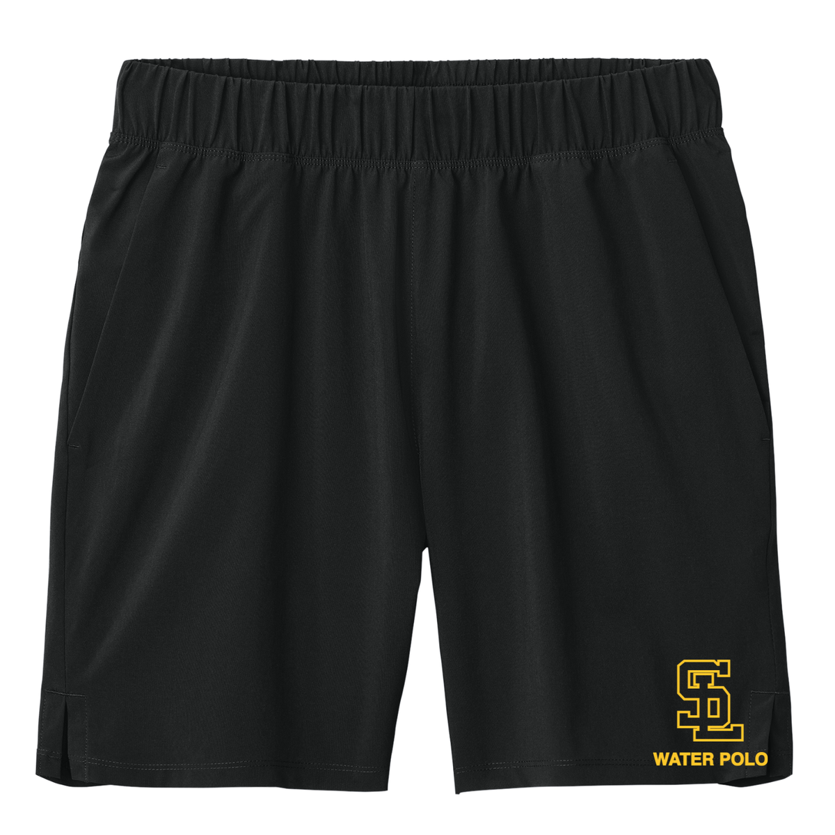 SLO Water Polo Repeat 7 Sport Shorts - Black