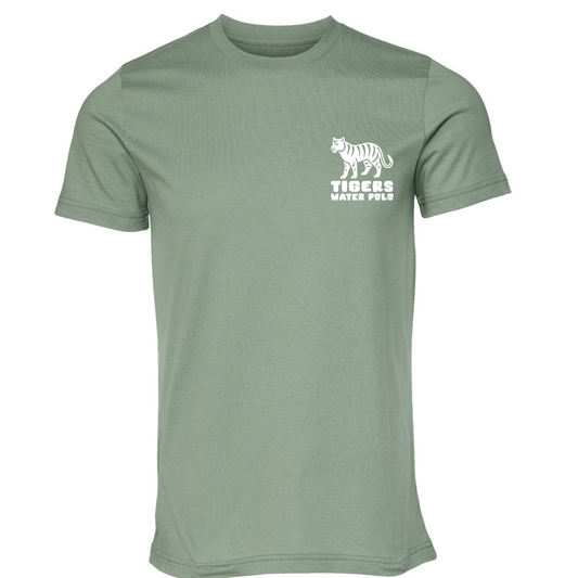 SLO Water Polo Tiger Jungle Tee - Sage