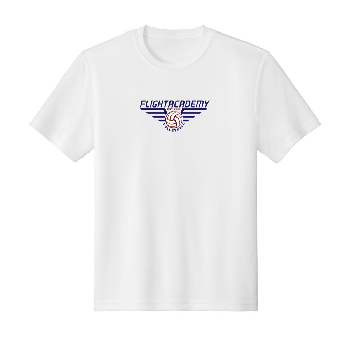 YOUTH Flight Academy Dri Fit Tee - White