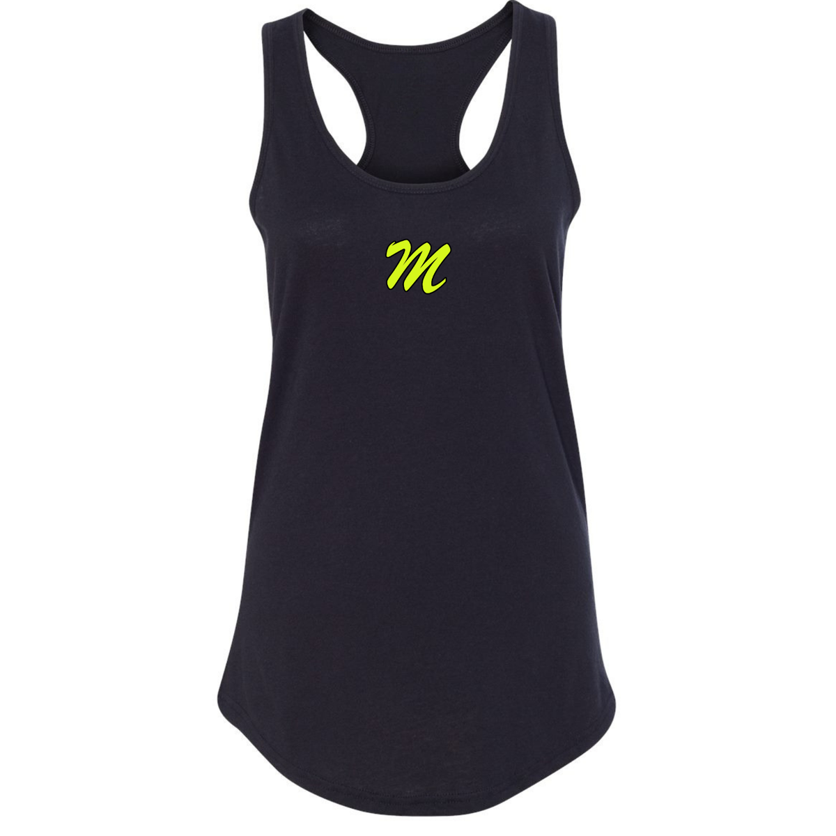 Women's Mustang Baseball Dri Fit Tank - Black