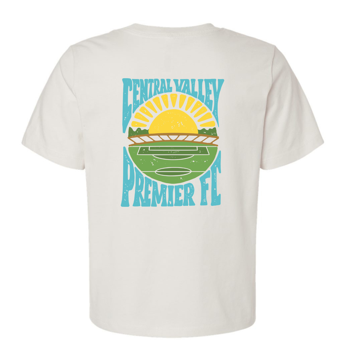 Women's CVP 6 oz. Heavyweight Tee Sunset Logo - Vintage White