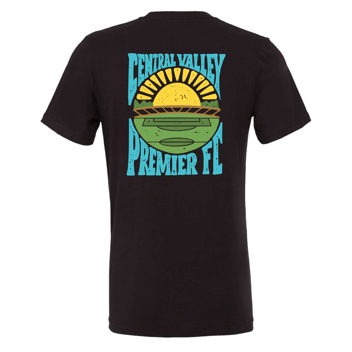 CVP Sunset Logo T-Shirt - Vintage Black