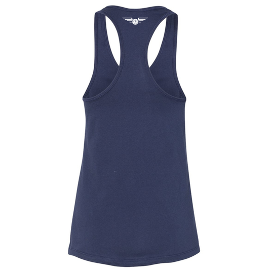 Women's Flight Academy Volleyball Jersey Racerback Tank - Navy