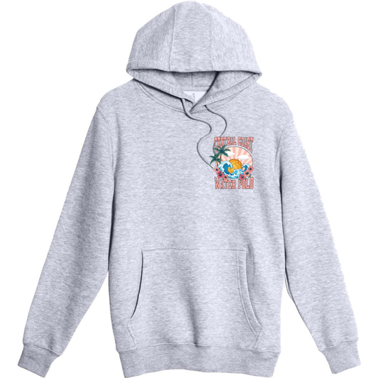 CCWP Hibiscus Logo Hoodie - Heather Grey