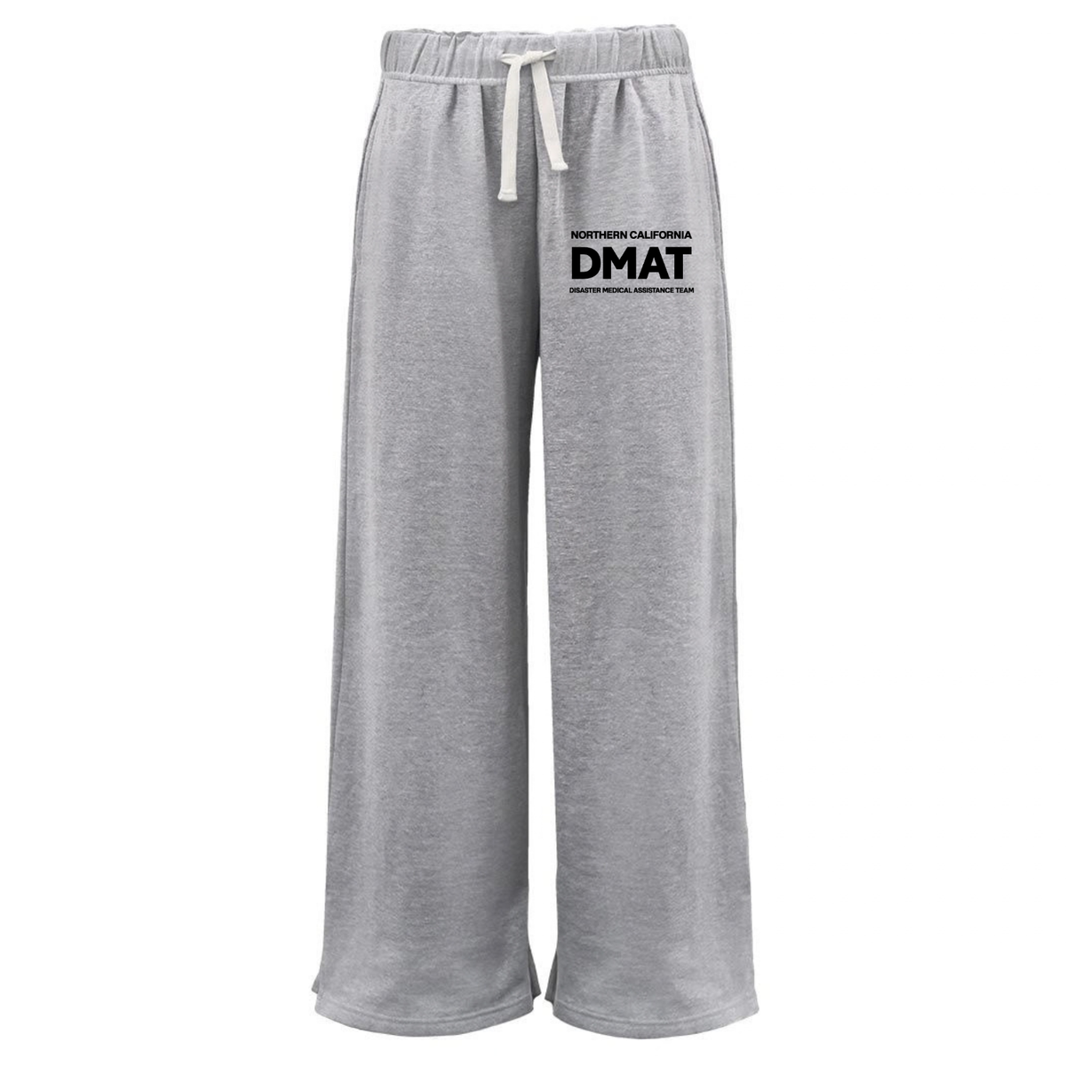 Off Duty - Women's DMAT Wide Leg Sweatpant - Grey