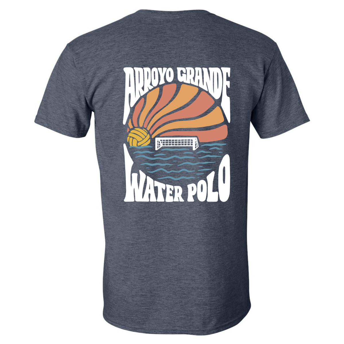 YOUTH - AGWP Sun Rays Tee - Heather Navy
