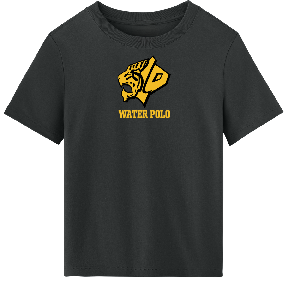 SLO Polo Tiger Head Women's 6 oz. Garment Dyed Heavyweight Tee - Black