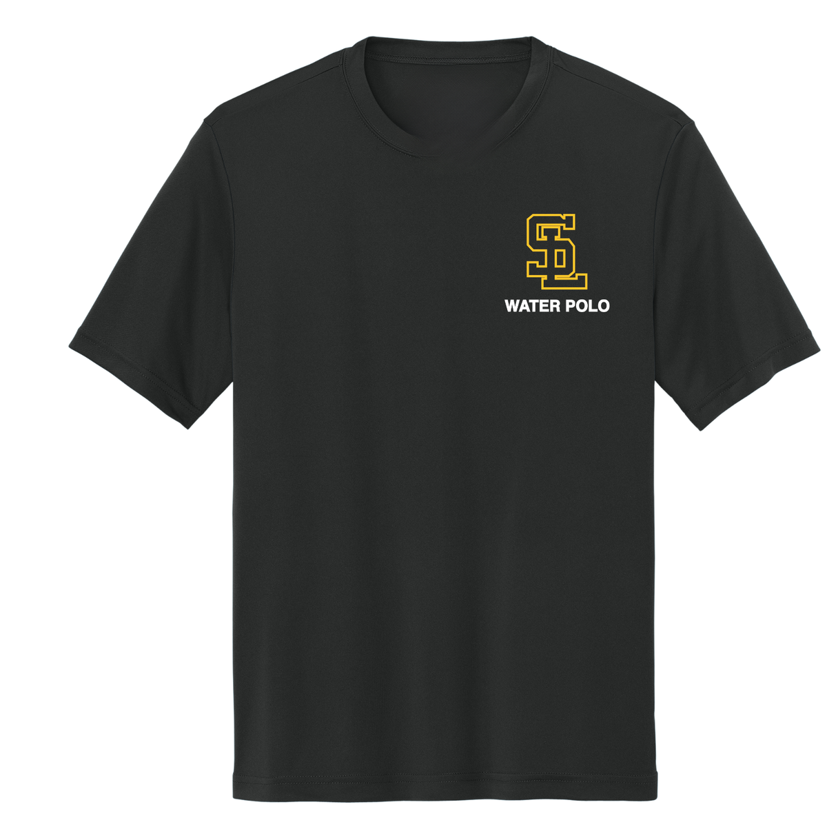 Dri-Fit S.L. Water Polo Pocket Logo Tee - Black
