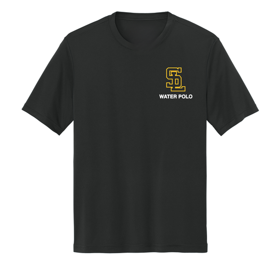 Dri-Fit S.L. Water Polo Pocket Logo Tee - Black