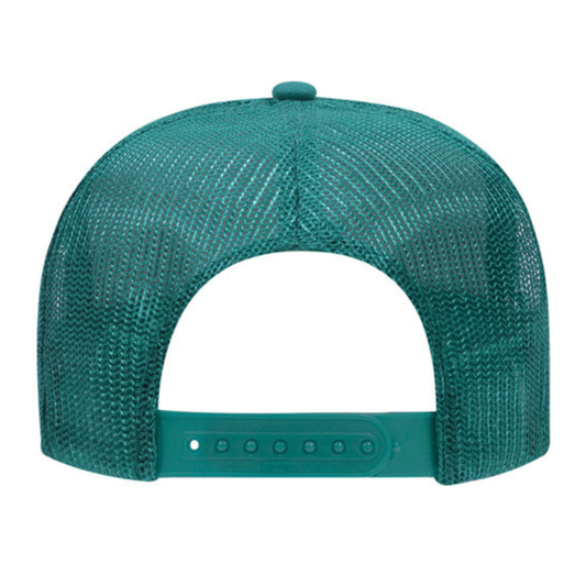 CVP White Logo Foam Trucker - Teal
