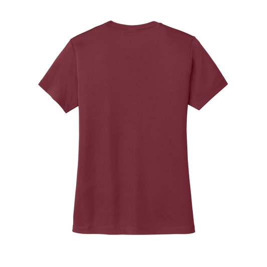 Women's Flight Academy Dri Fit Competitor Tee - Maroon