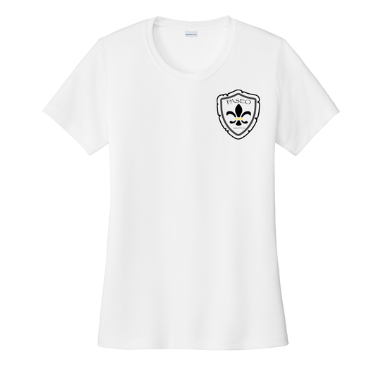 Women's Paseo Aquatics Dri Fit Competitor Tee - White