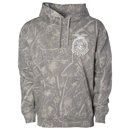 SLO High FFA Independent Hoodie - Tree Camo