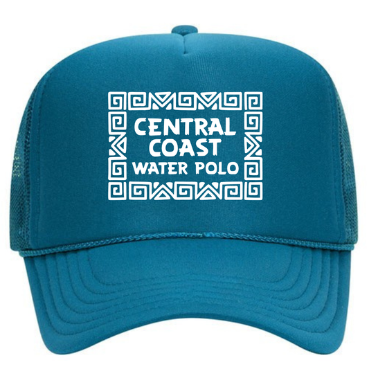 CCWP 2026 J.O. Rectangle Foam Trucker  - Turquoise