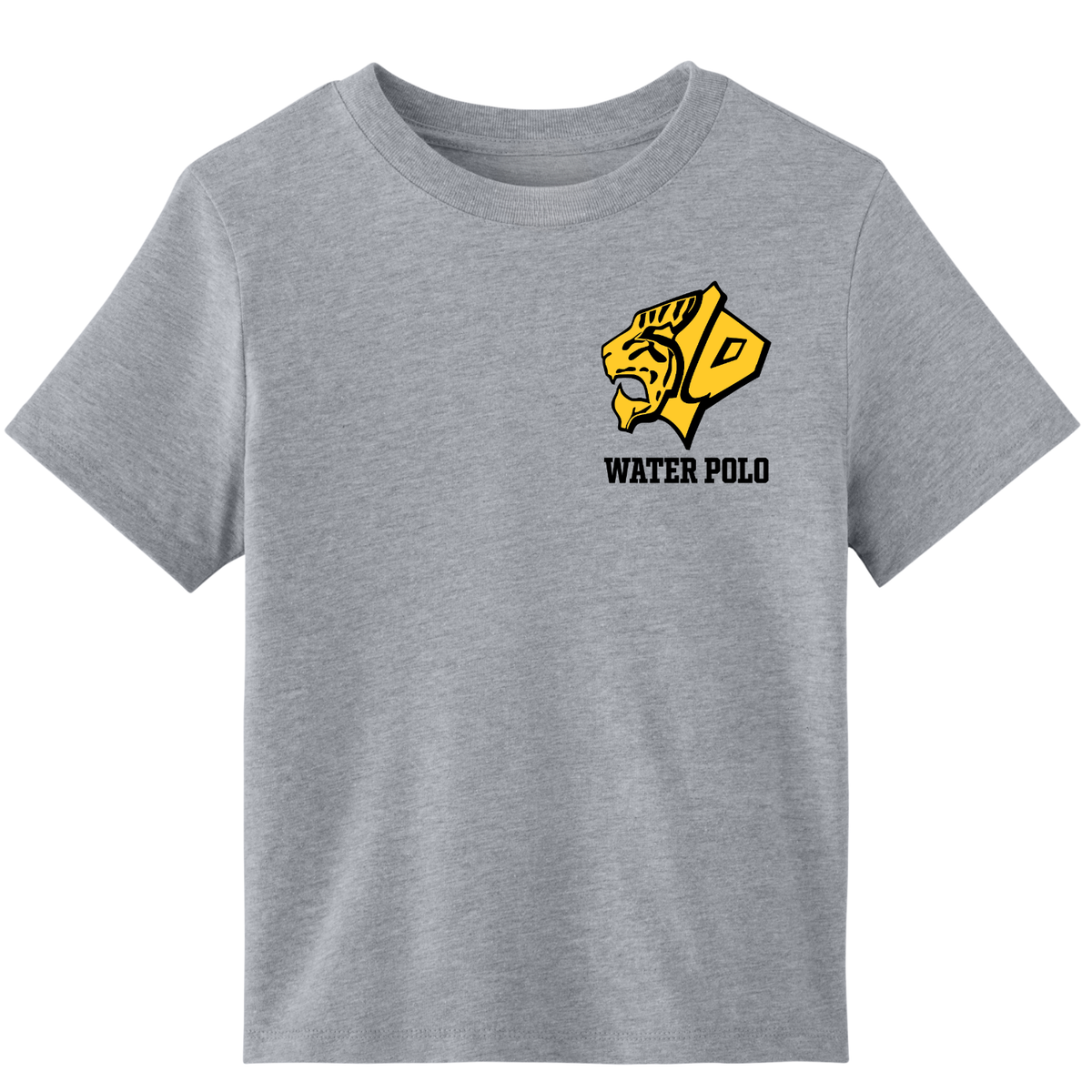 SLO Water Polo Tiger Women's 6 oz. Heavyweight Tee - Heather Grey