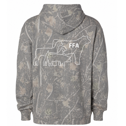 SLO High FFA Independent Hoodie - Tree Camo