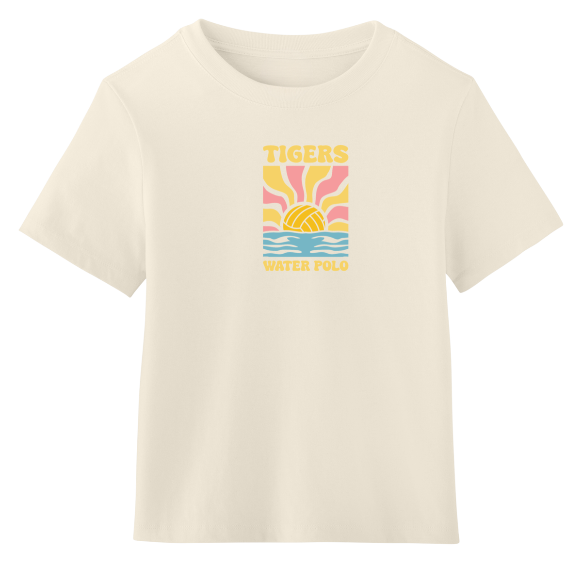 SLO Polo Sunset Women's 6 oz. Garment Dyed Heavyweight Tee - Natural