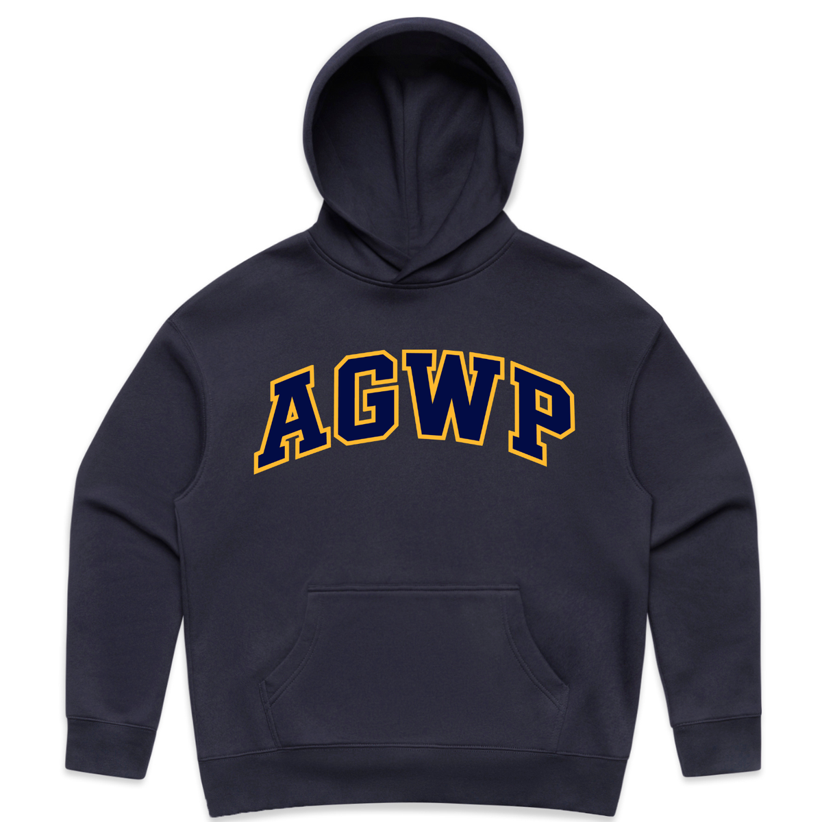 Women's Relax Hoodie AGWP Logo - Ink Blue