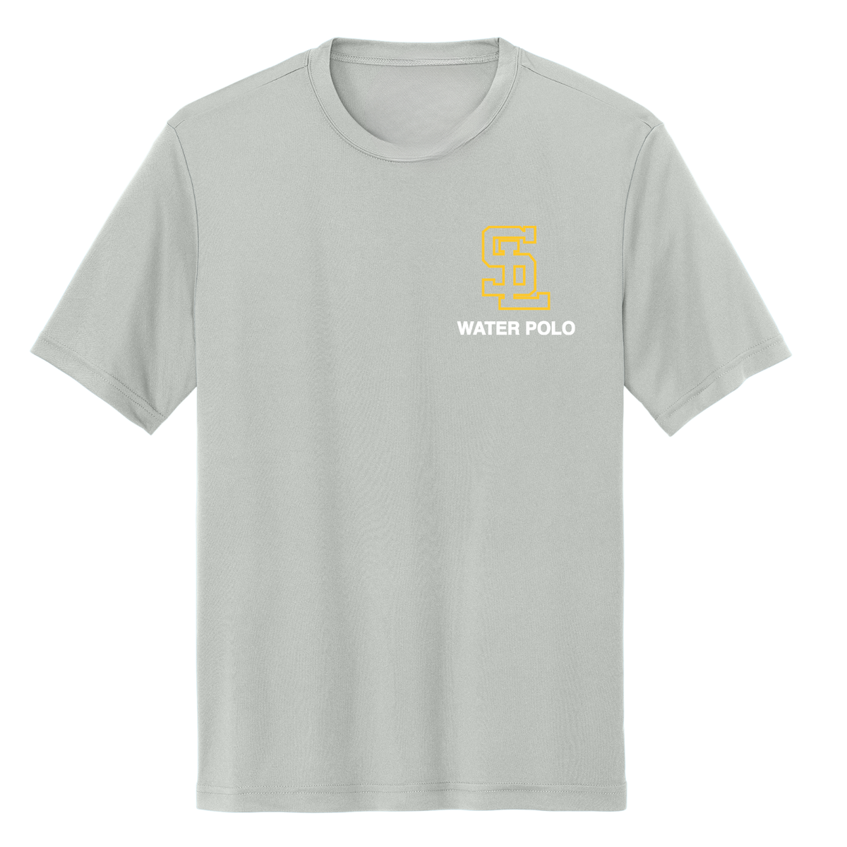 Dri-Fit S.L. Water Polo Pocket Logo Tee - Silver