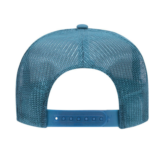 CVP White Logo Foam Trucker - Turquoise