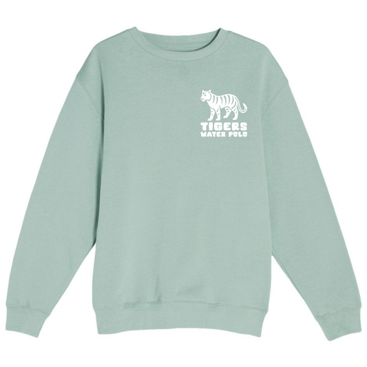 SLO Polo Tiger Jungle Crewneck - Seafoam