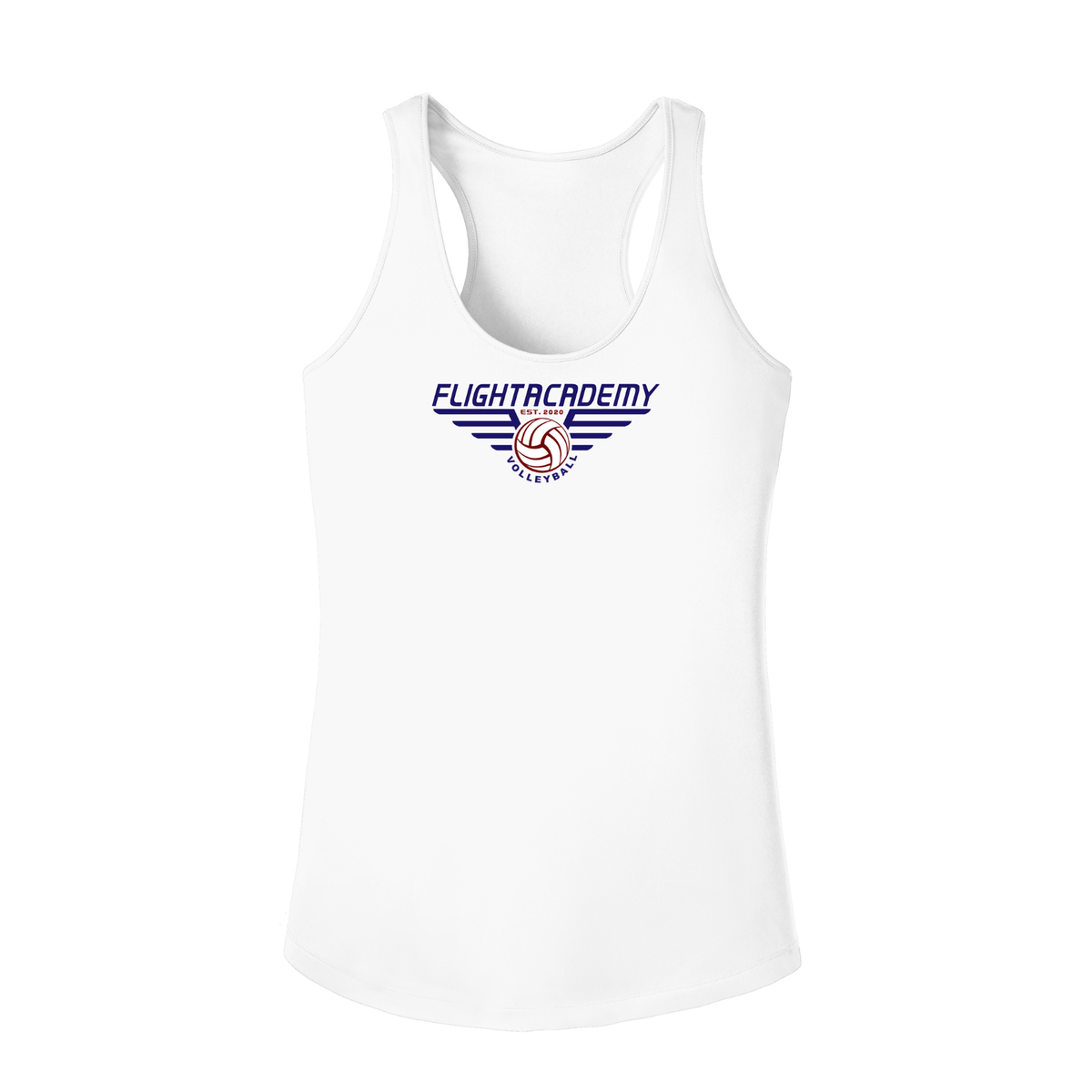 Women's Dri-Fit Racerback Tank Top  - White