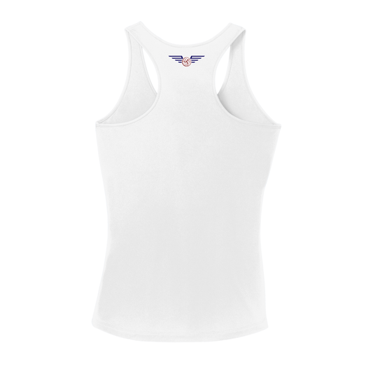 Women's Dri-Fit Racerback Tank Top  - White