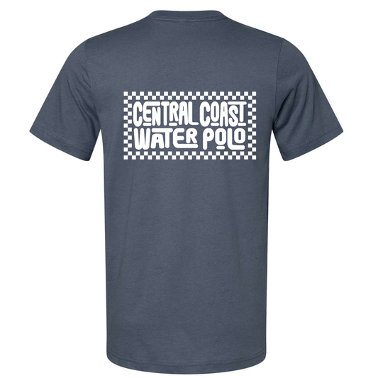 CCWP Checker Logo T-Shirt - Vintage Navy