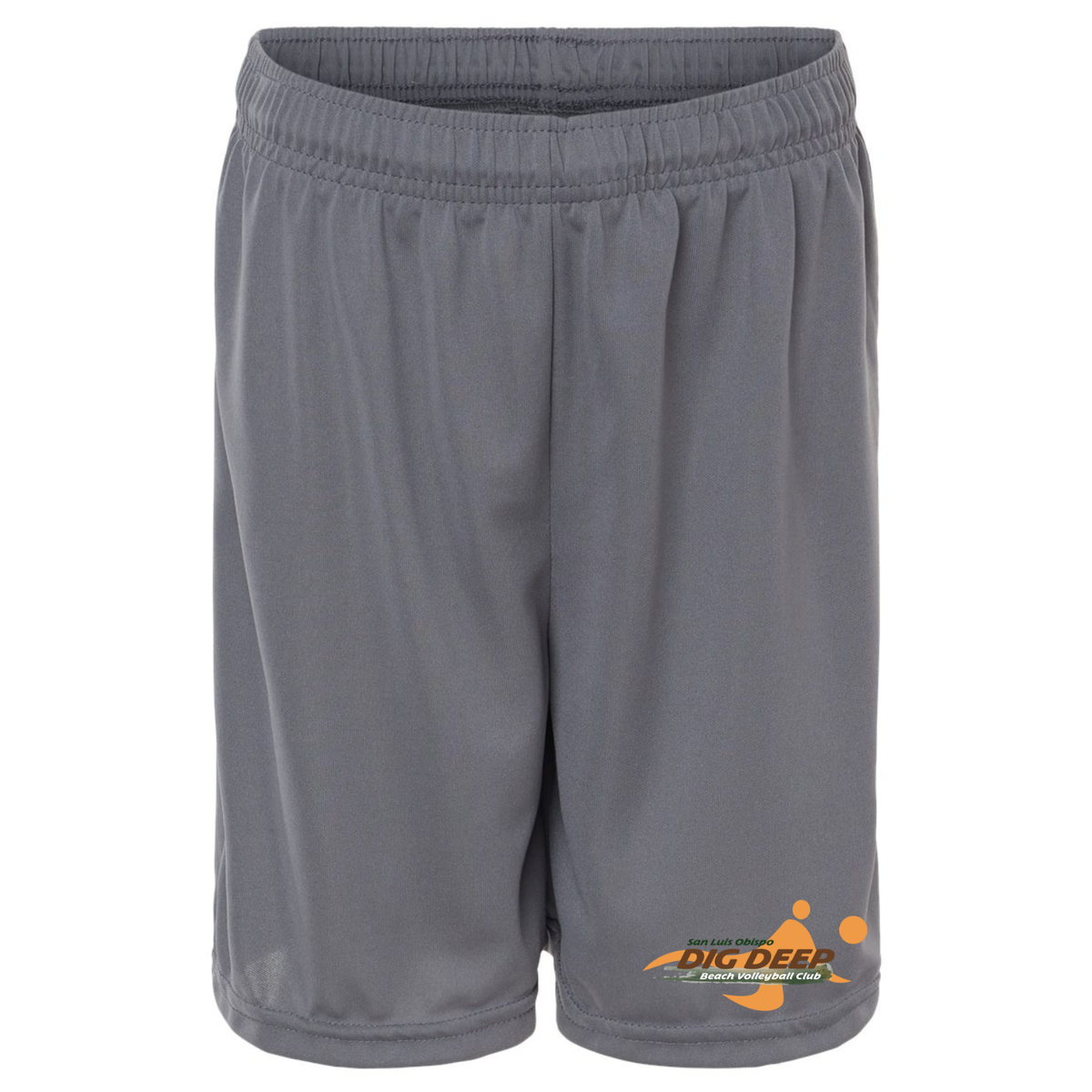 YOUTH Dig Deep Logo Shorts - Graphite