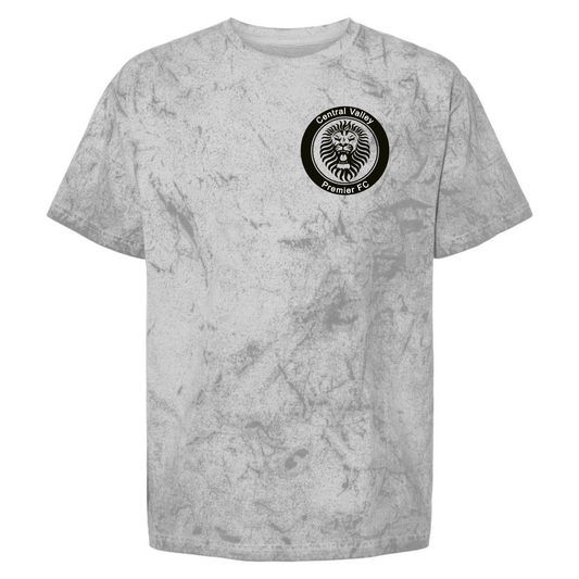 Unisex CVP Colorblast Heavyweight T-Shirt Black Logo - Smoke