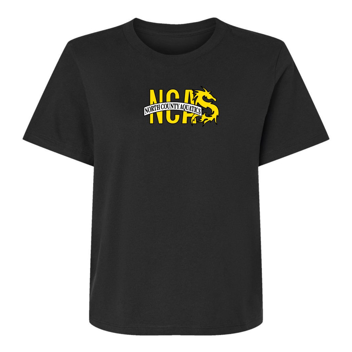NCA - Women's 6 oz Heavyweight Tee - Black