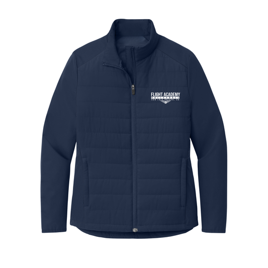 Women’s Teknical Hybrid Jacket - Navy