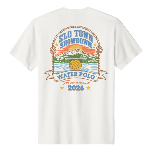 SLO Town Showdown Garment Dyed Tee - Vintage White