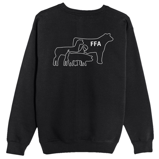 SLO High FFA Crewneck - Black