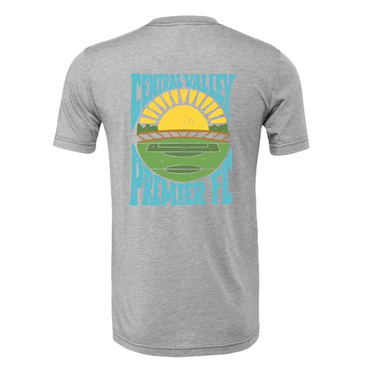 CVP Sunset Logo T-Shirt - Athletic Heather
