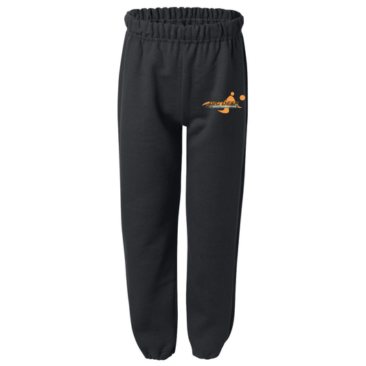 YOUTH Dig Deep Circle Logo Sweatpants - Black