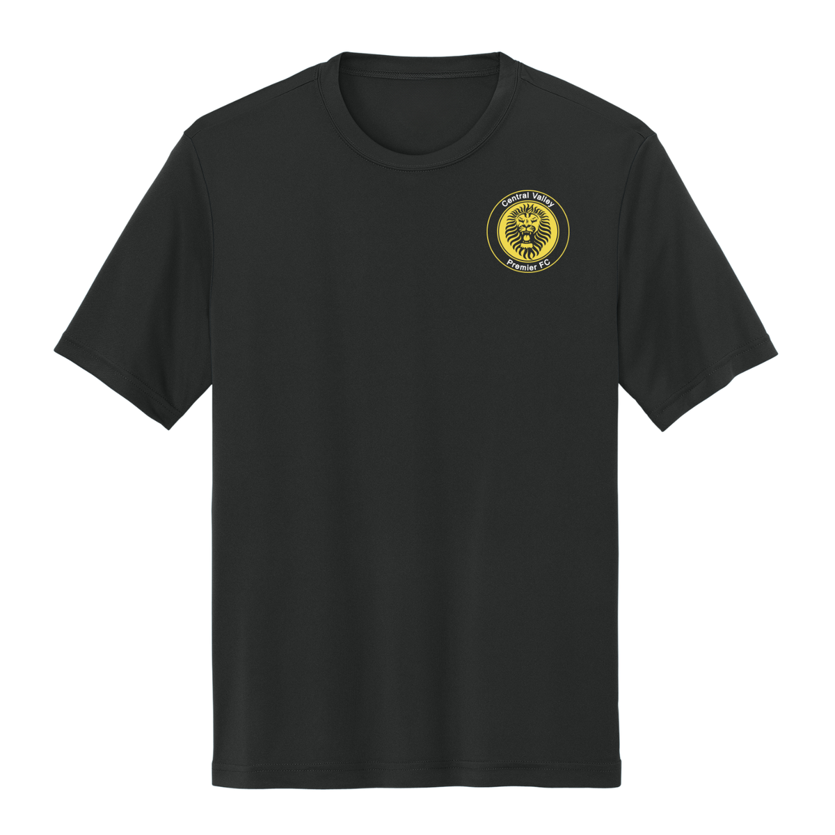 YOUTH Dri-Fit CVP Tee Yellow/White Logo - Black