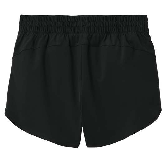 Women's SLO Polo Tiger Head Sport Shorts - Black