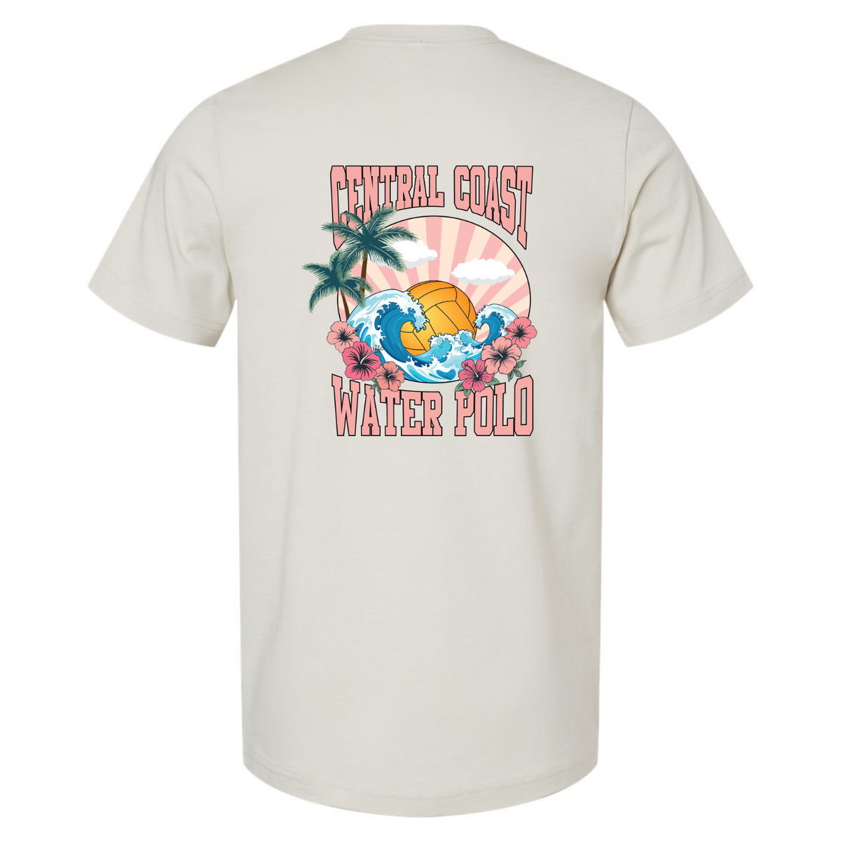 CCWP Hibiscus Logo T-Shirt - Dust